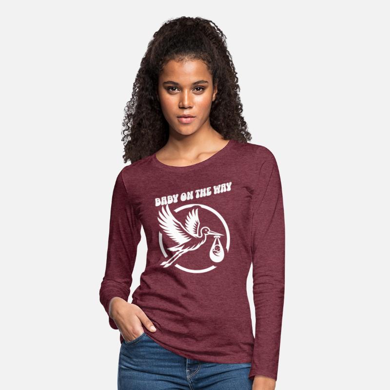 Expectant Mother Stork Brings The Beautiful News