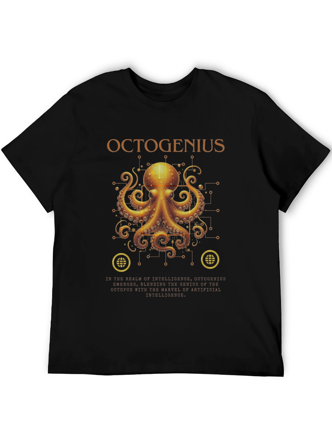 OctoGenius Graphic T-Shirt - Tech Octopus