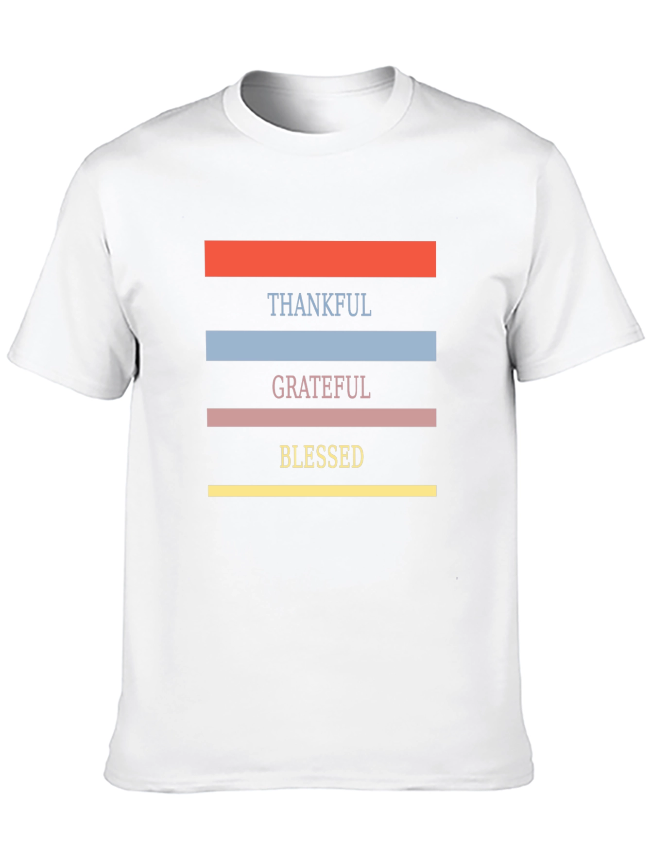 Thankful Grateful Blessed Graphic Tee