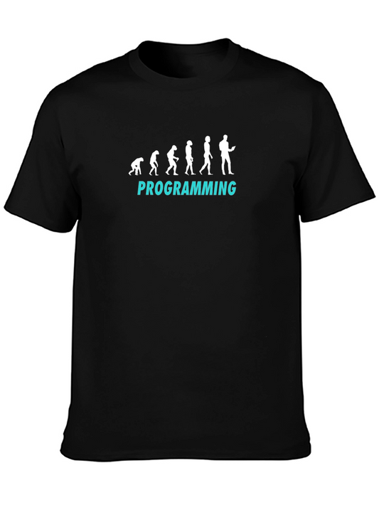 Programming Evolution T-Shirt - Black