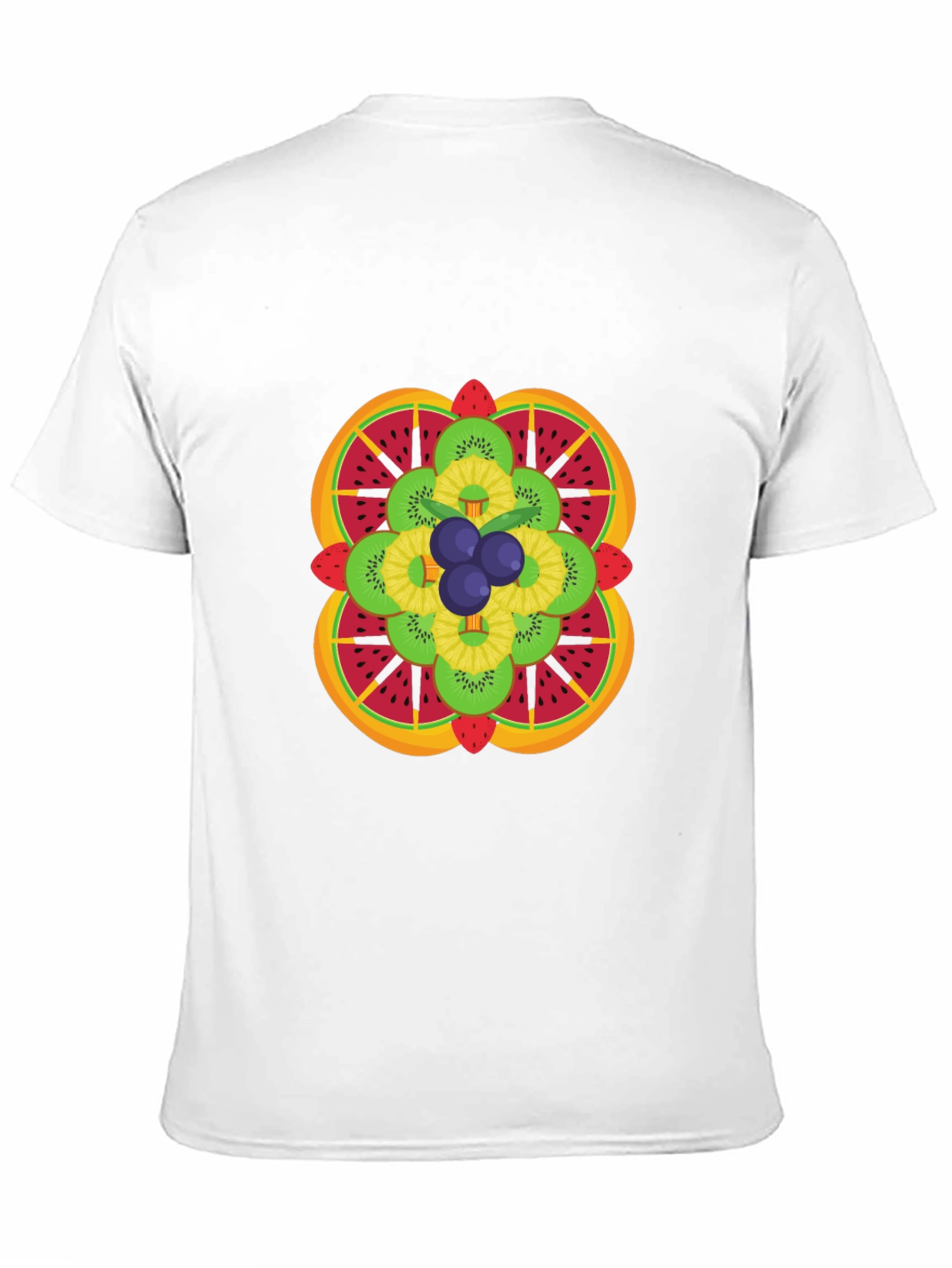 Fruit Mandala Graphic Tee - Stylish & Unique Design