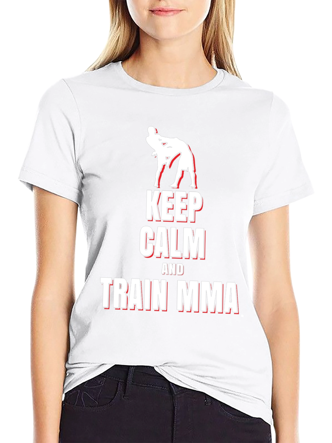 Keep Calm and Train MMA T-Shirt