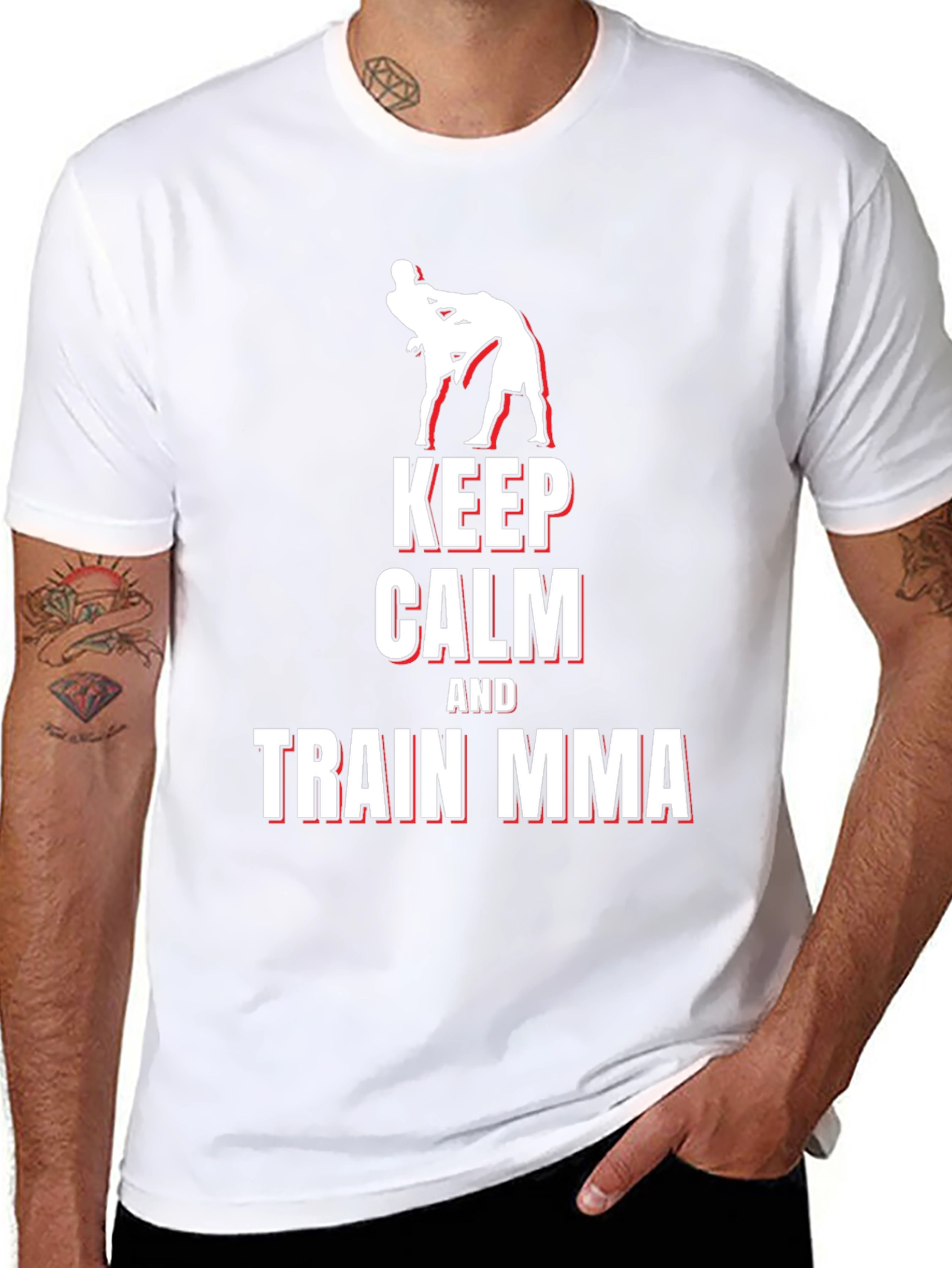 Keep Calm and Train MMA T-Shirt