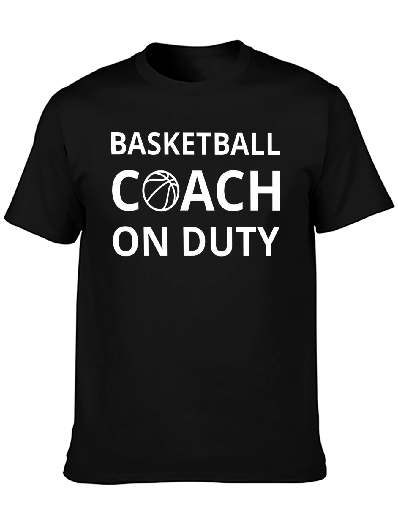 Basketball Coach On Duty Graphic T-Shirt