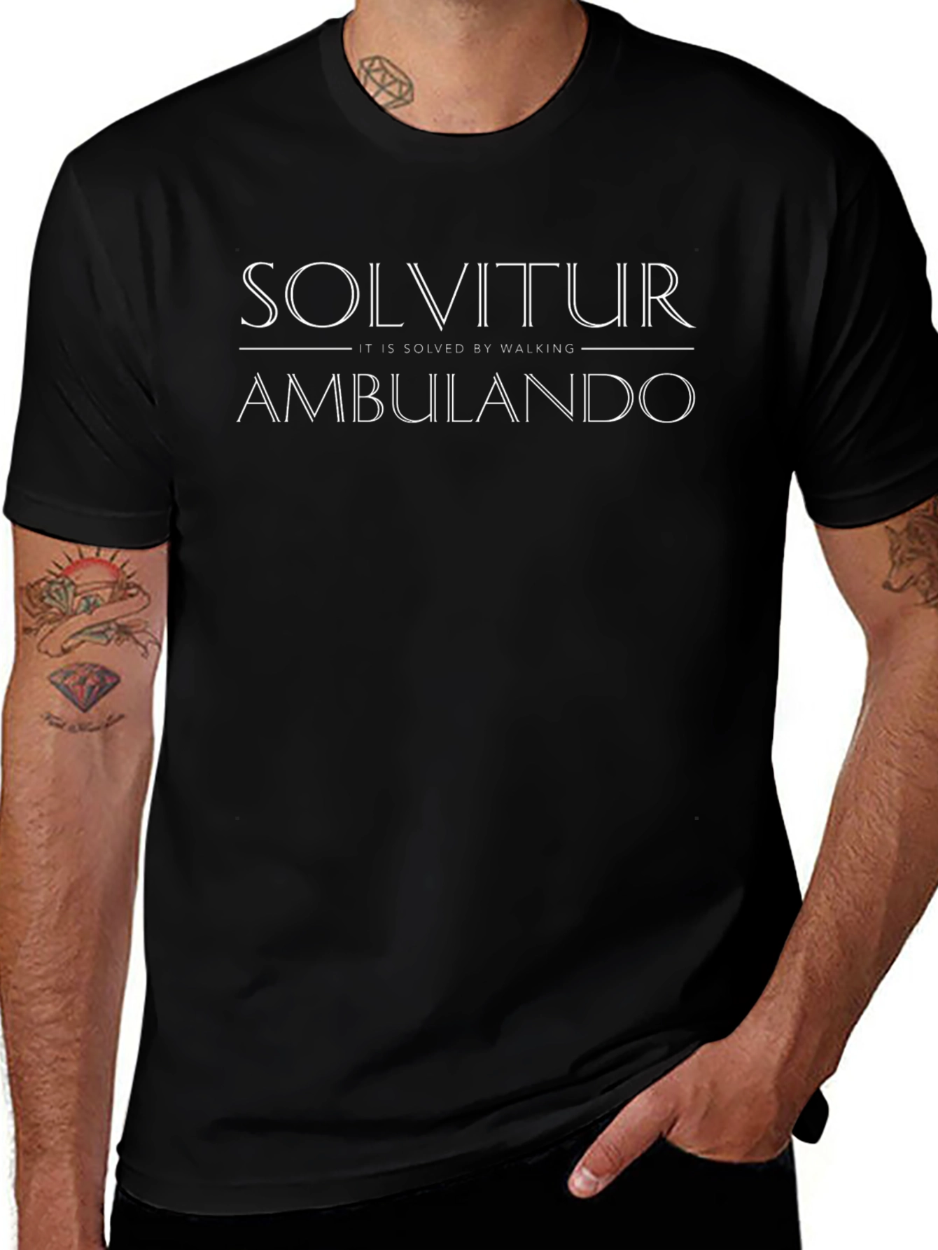 Solvitur Ambulando Graphic Tee