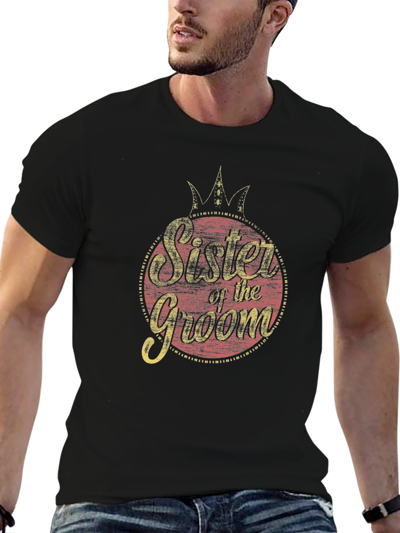 Sister of the Groom T-Shirt - Wedding Party Tee