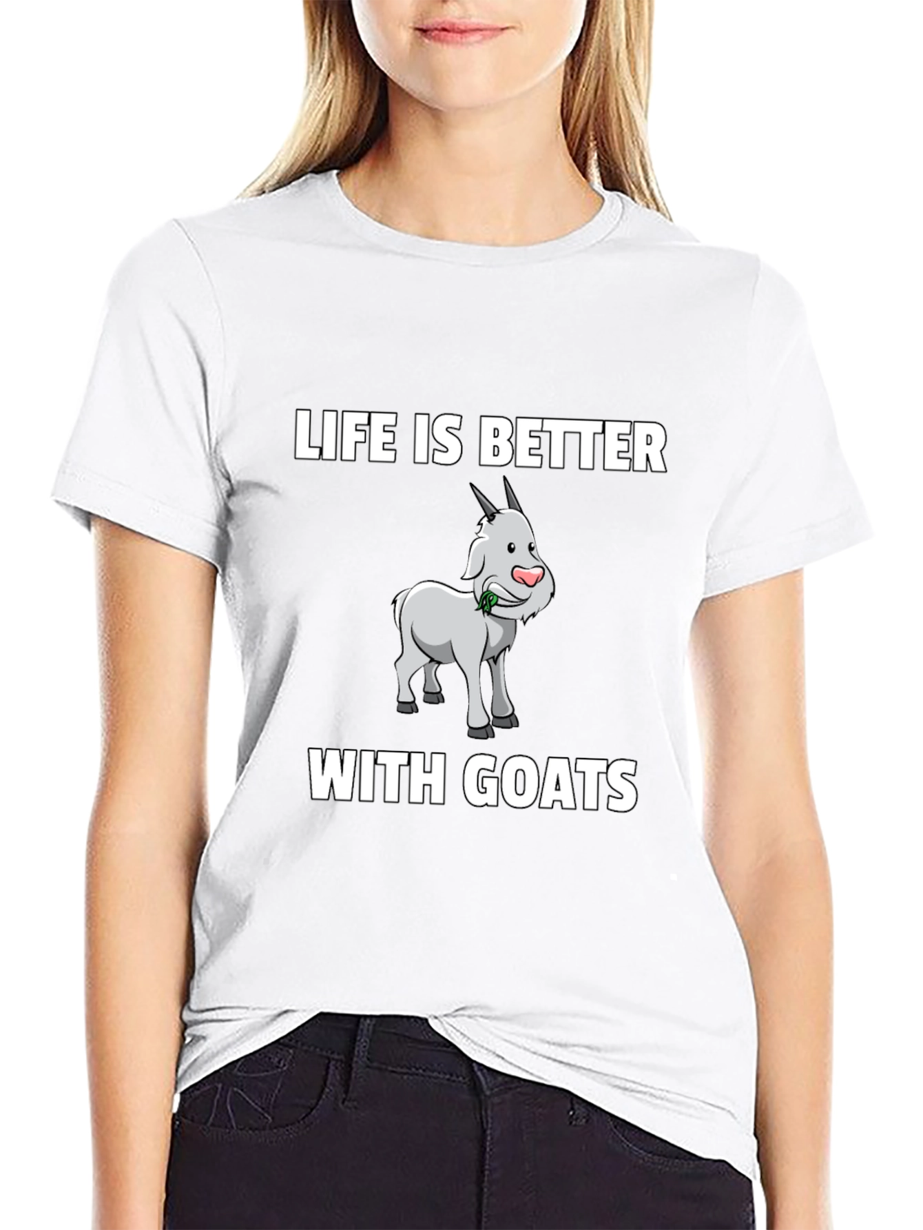 Life is Better with Goats T-Shirt