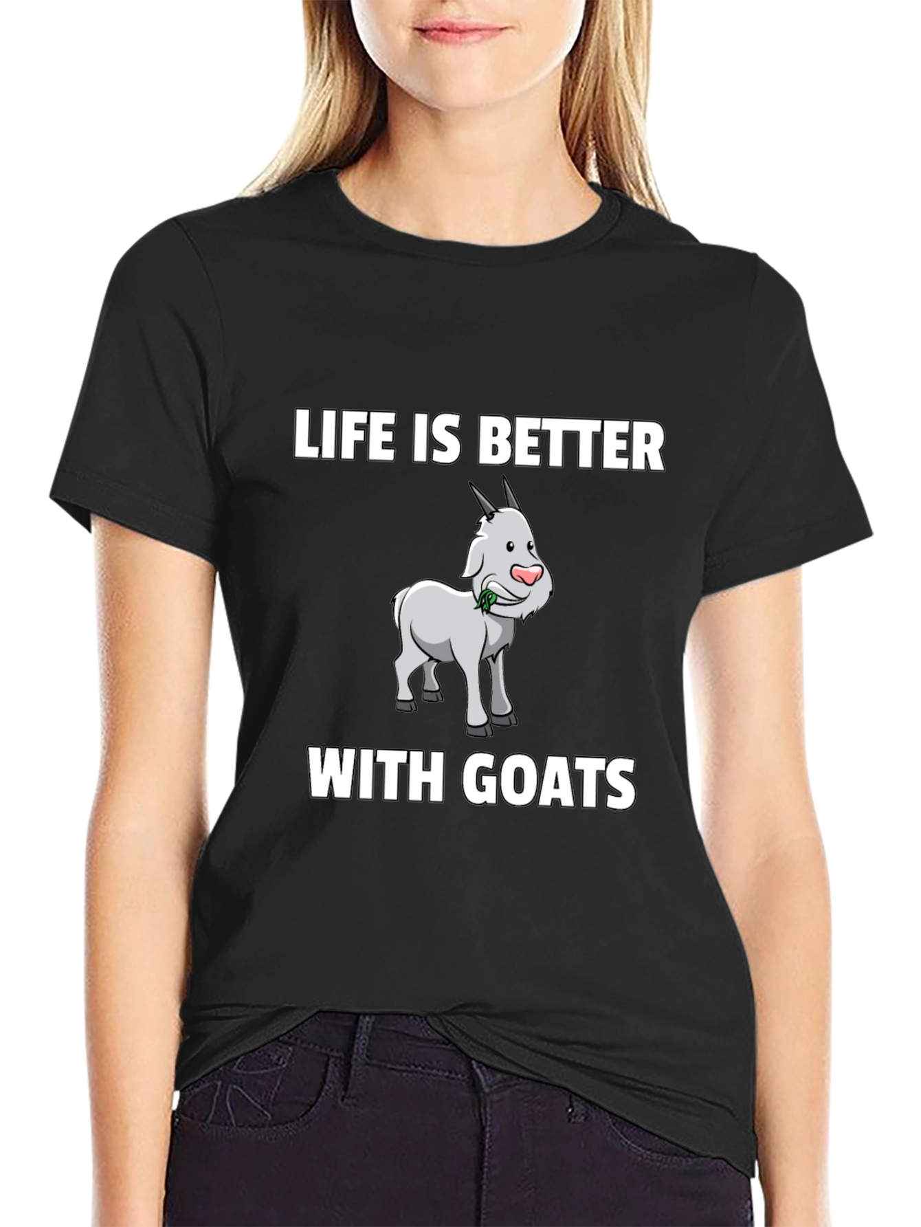 Life is Better with Goats T-Shirt