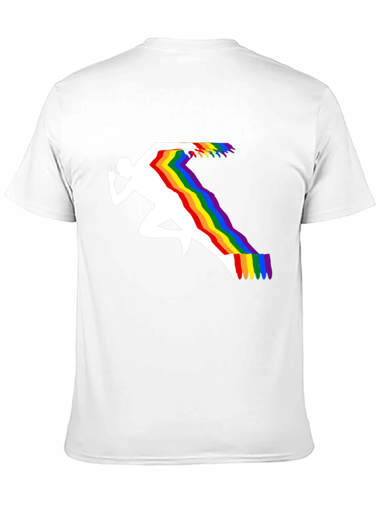 Rainbow Runner Graphic Tee