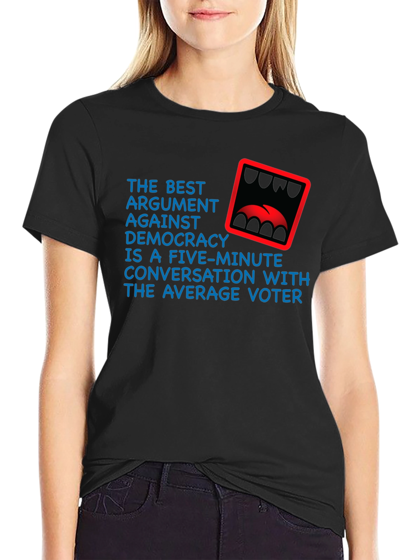 Democracy Argument Graphic T-Shirt