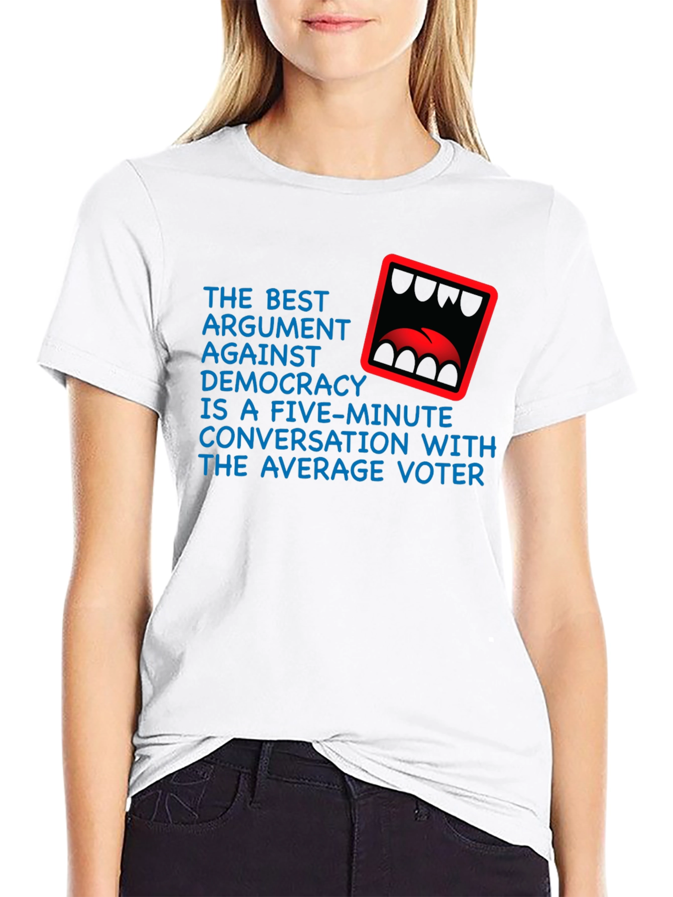 Democracy Argument Graphic T-Shirt