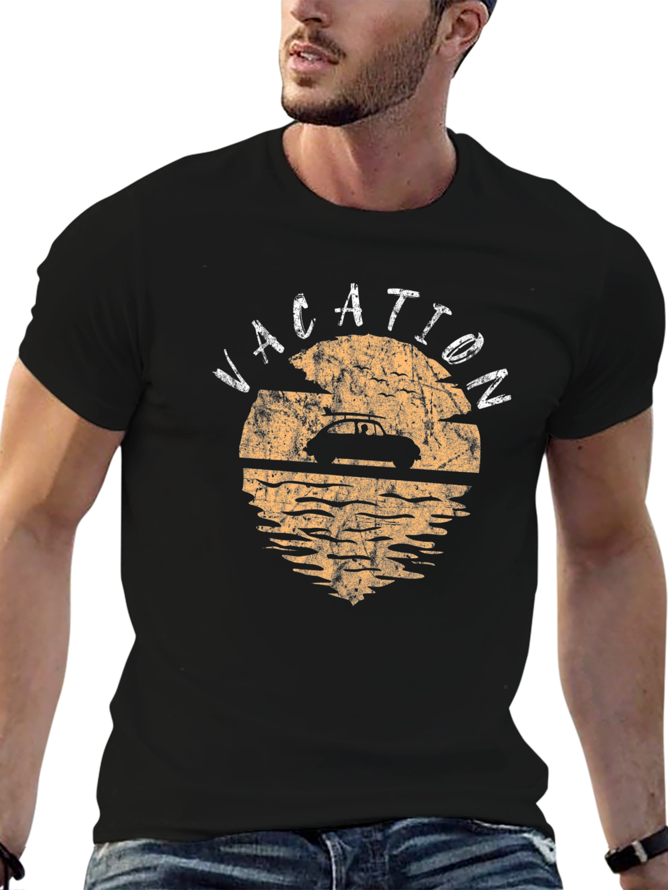 Vacation Car Graphic Tee