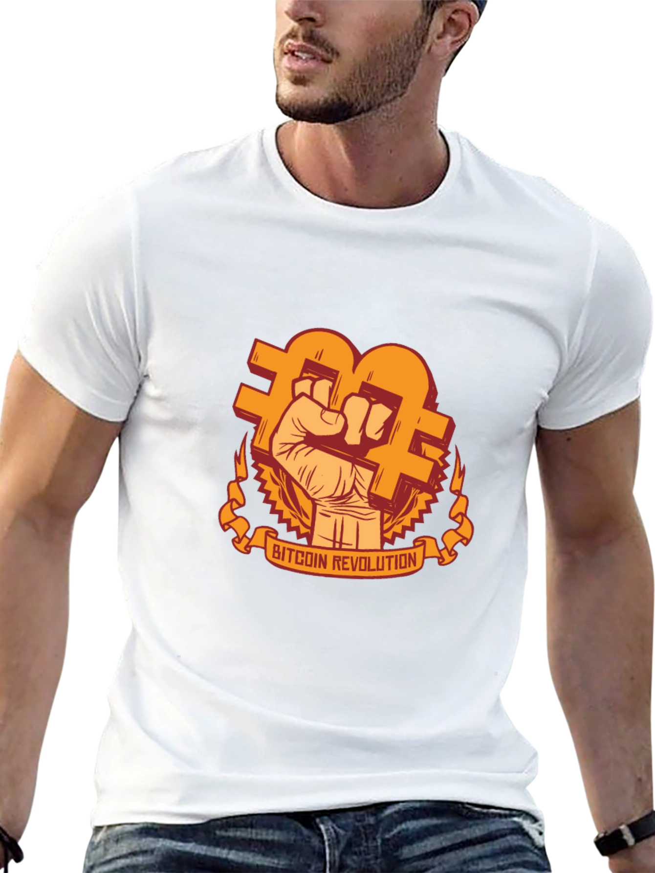 Bitcoin Revolution Graphic T-Shirt