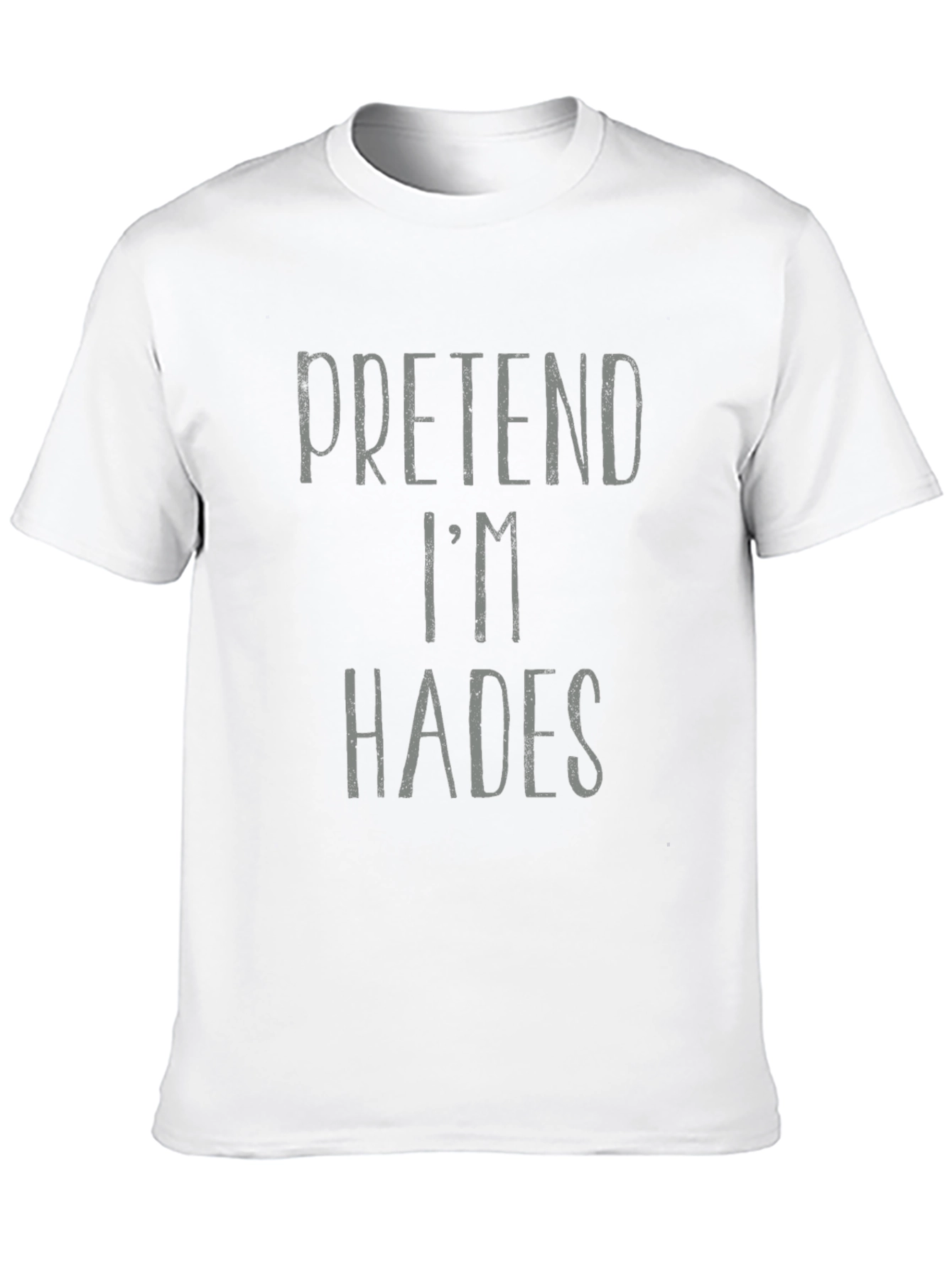 Pretend Im Hades Funny Halloween Costume T-Shirt