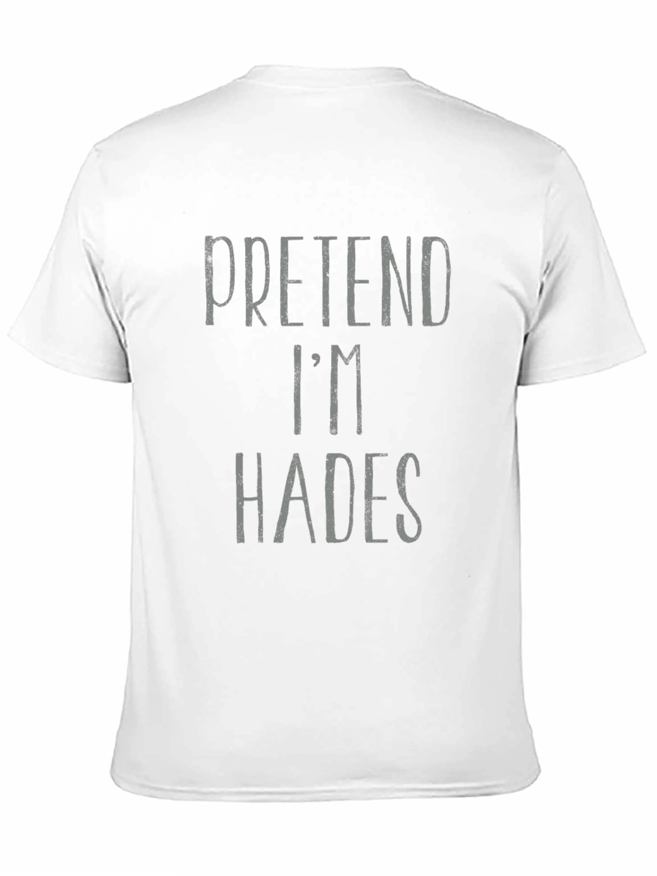 Pretend Im Hades Funny Halloween Costume T-Shirt