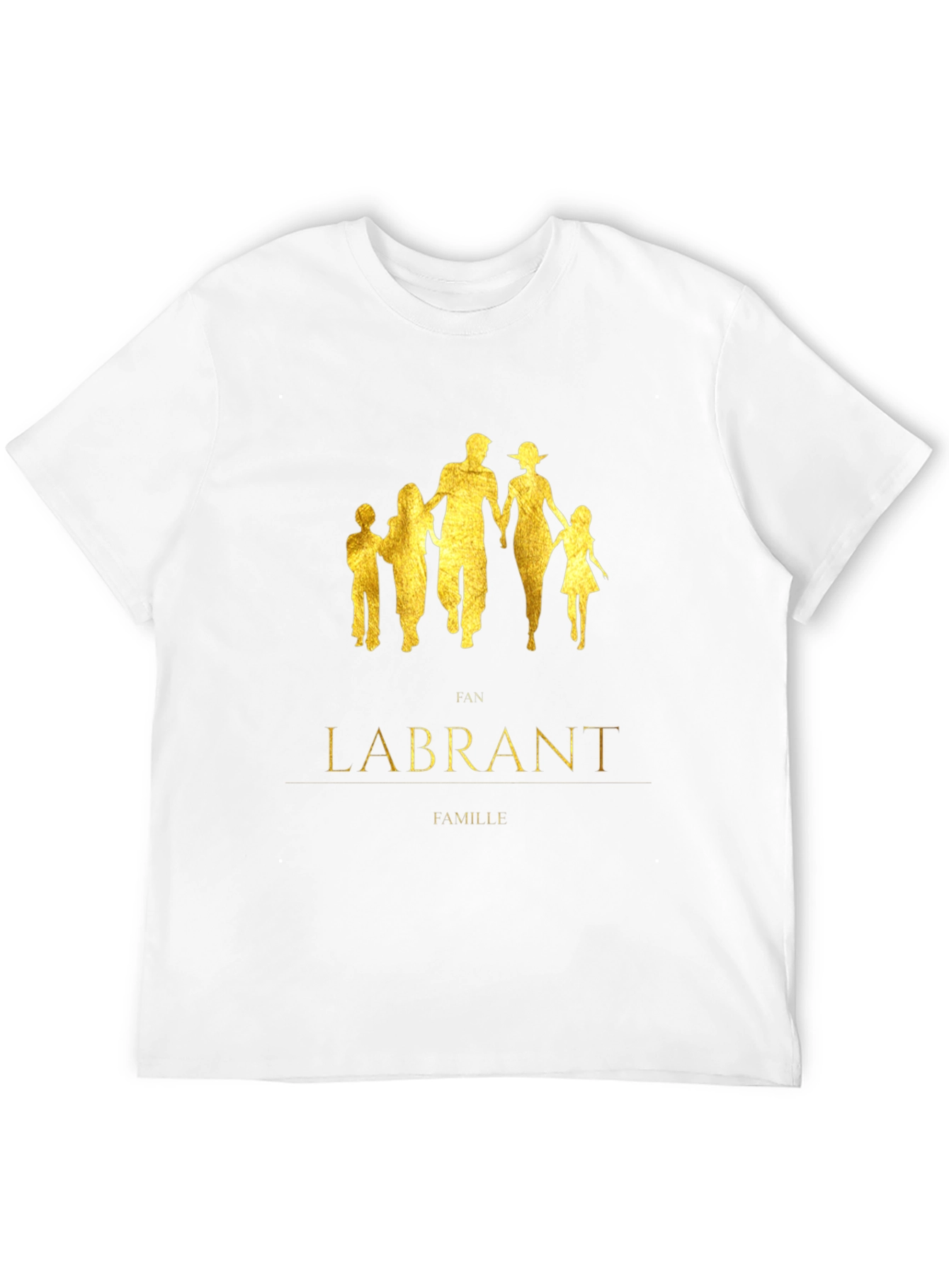 Labrant Family Graphic Black T-Shirt