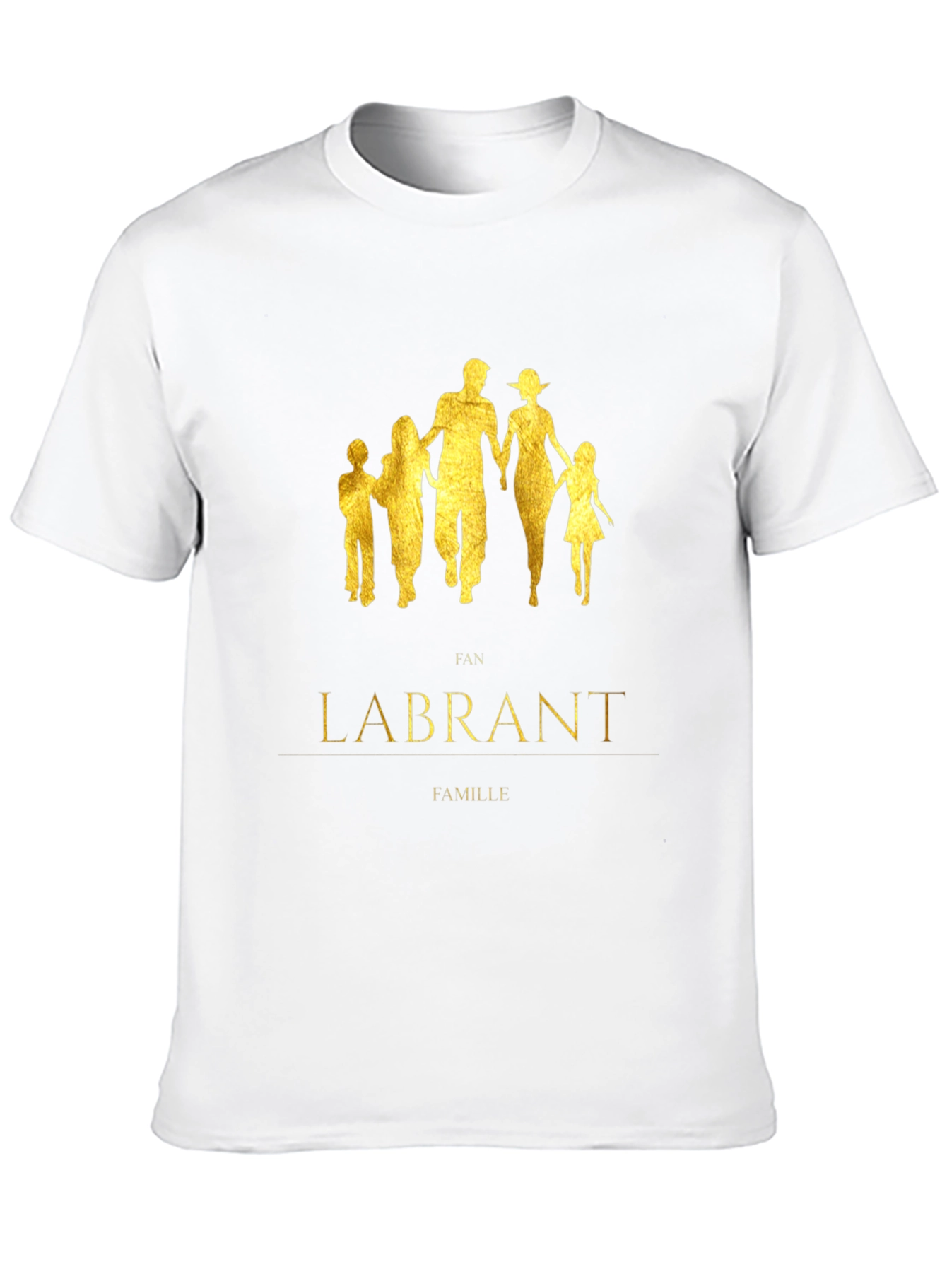 Labrant Family Graphic Black T-Shirt