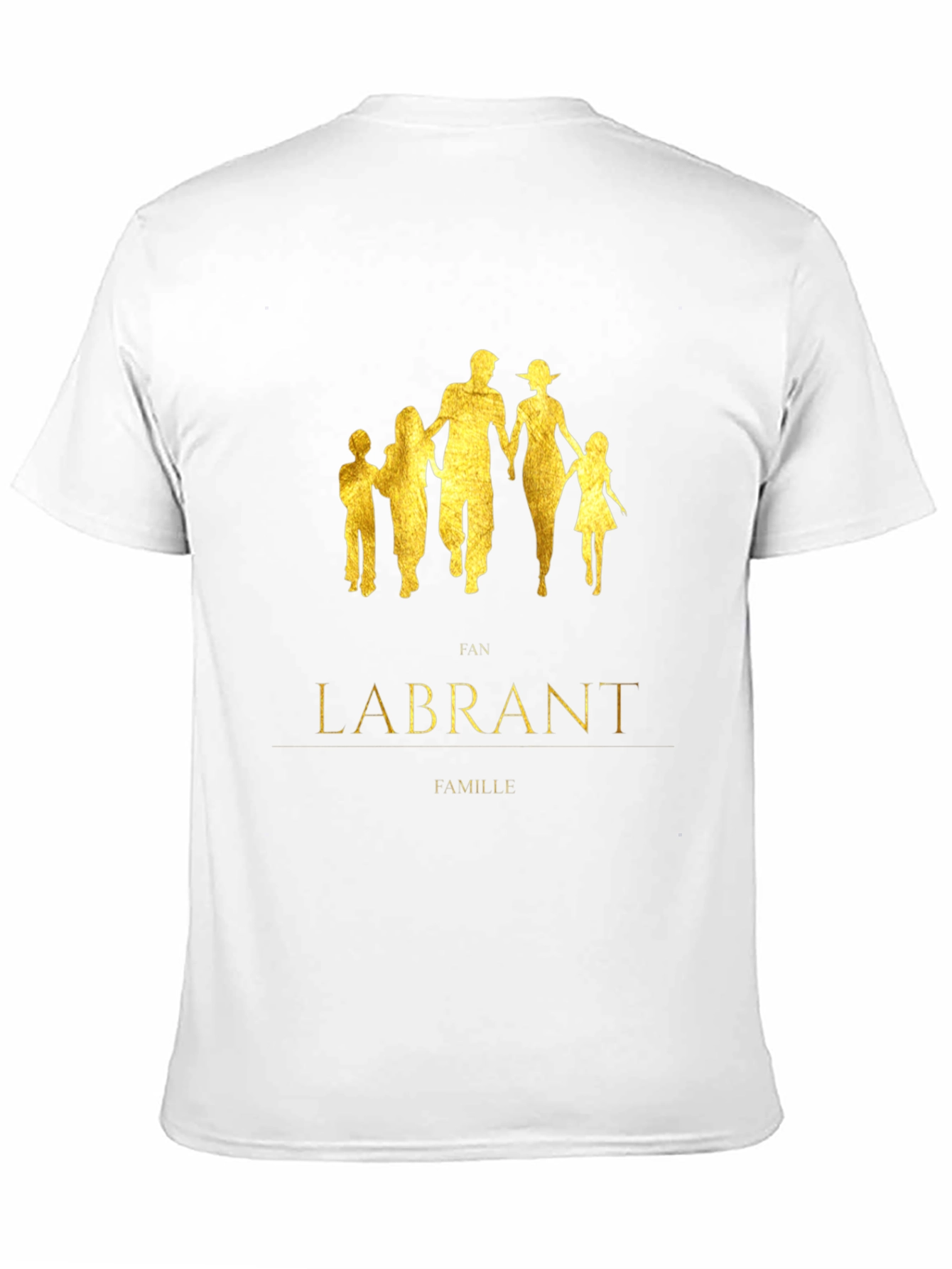 Labrant Family Graphic Black T-Shirt