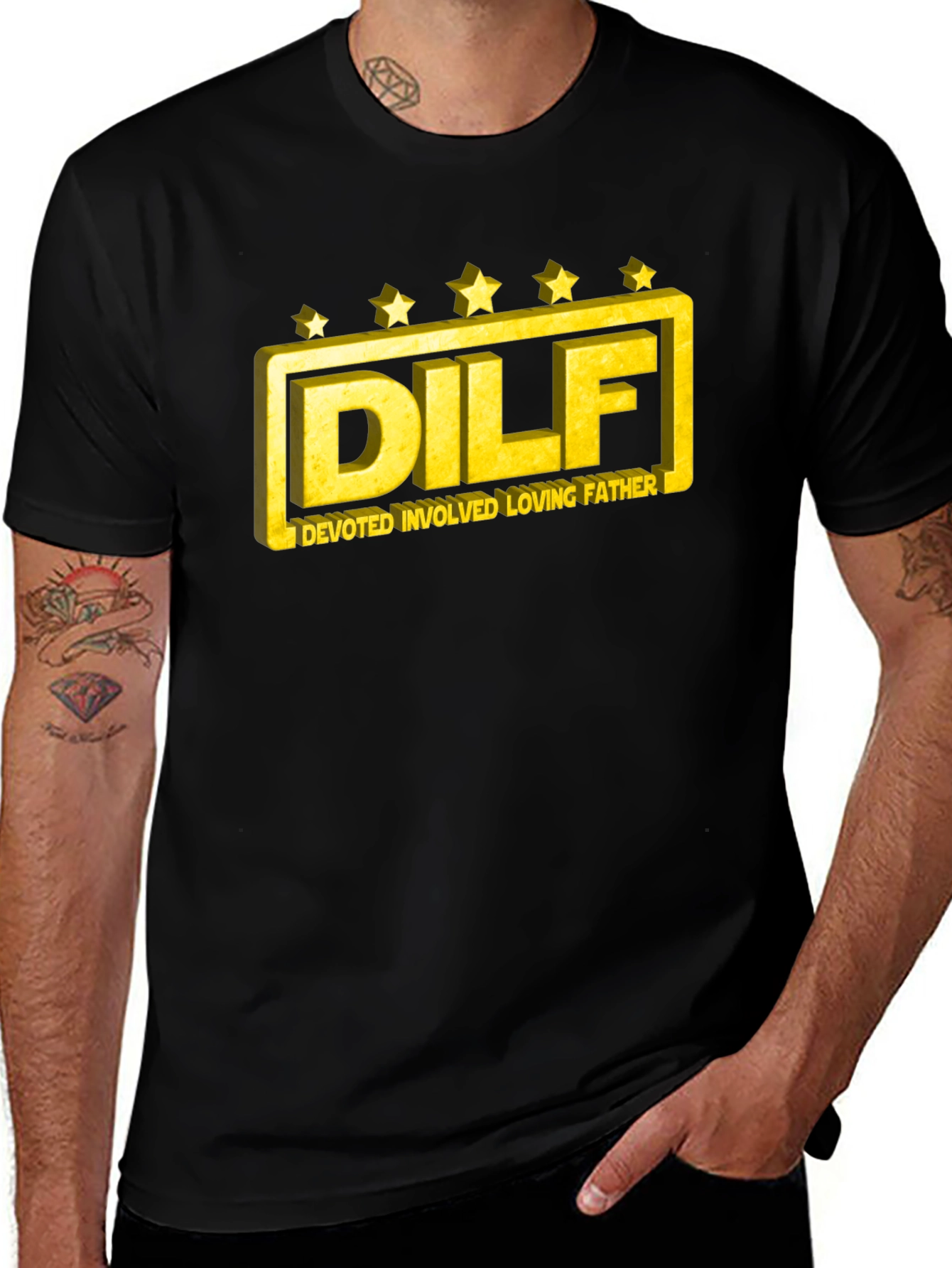 DILF T-Shirt: Devoted Involved Loving Father