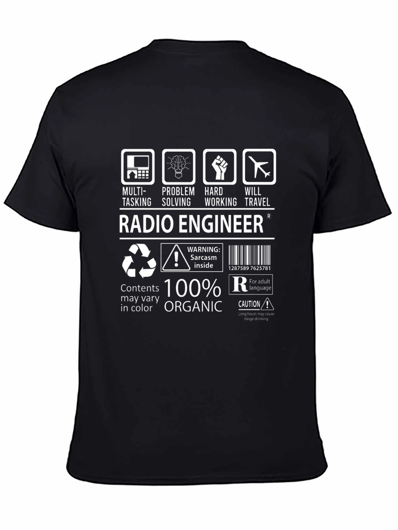 Radio Engineer Graphic T-Shirt