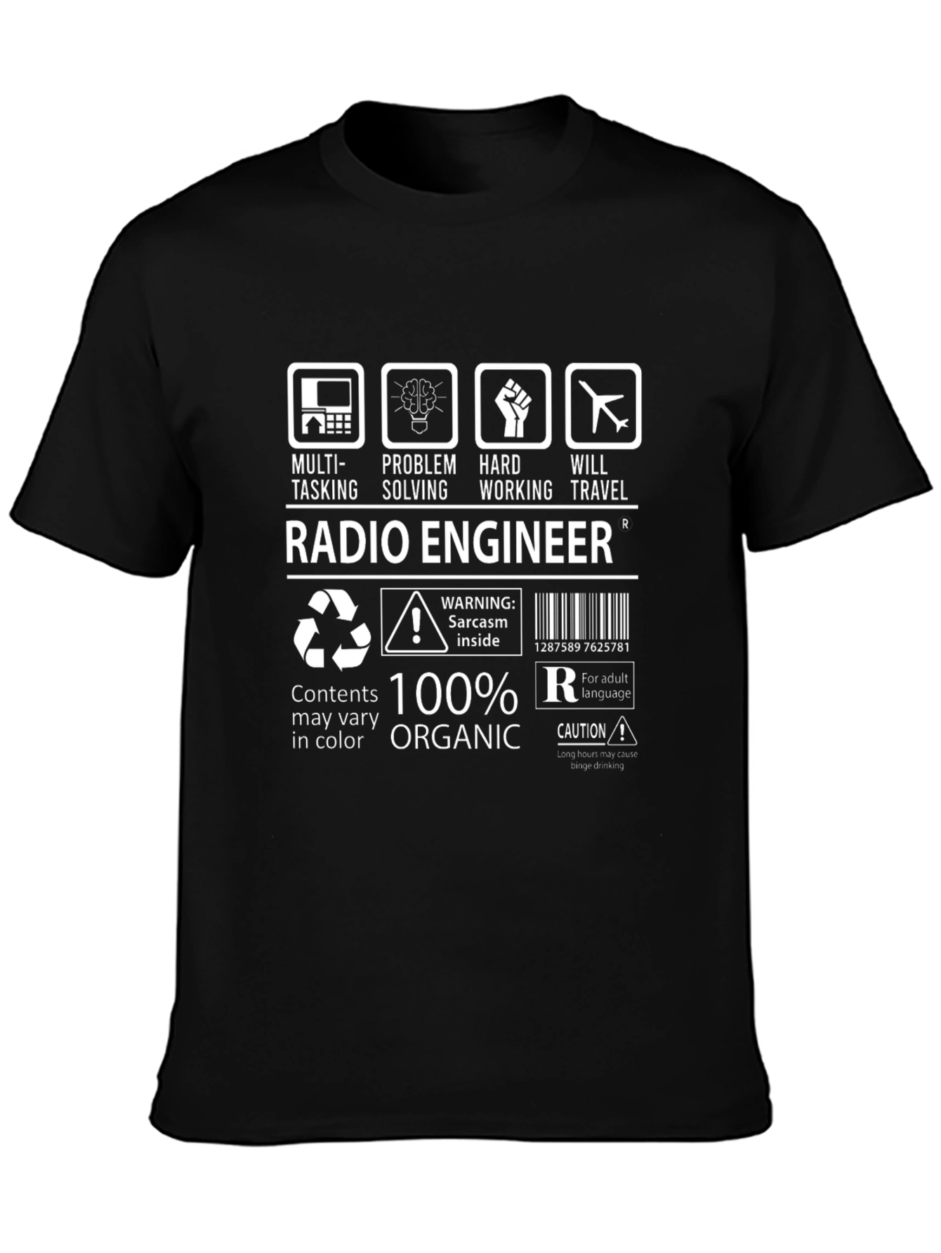 Radio Engineer Graphic T-Shirt