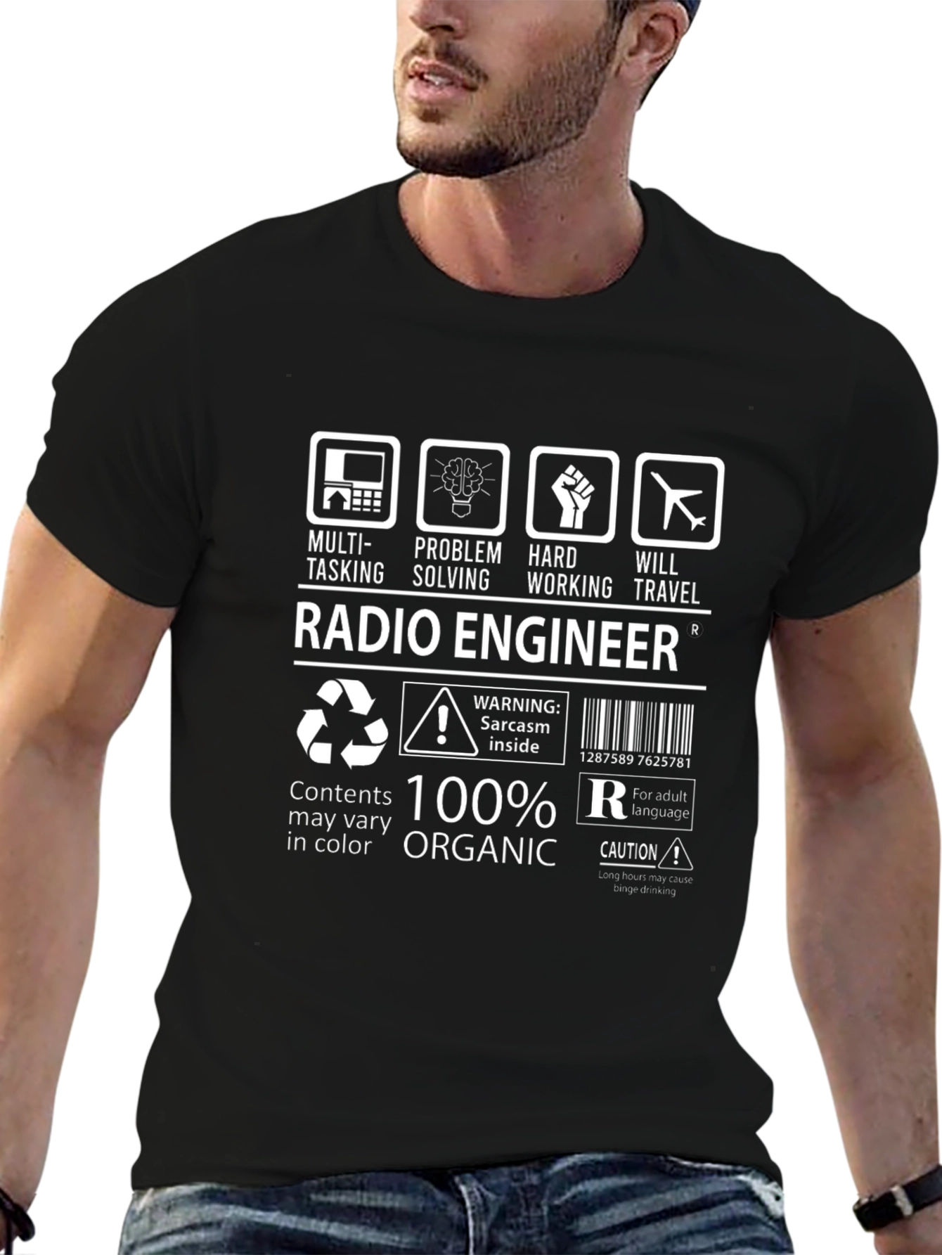 Radio Engineer Graphic T-Shirt