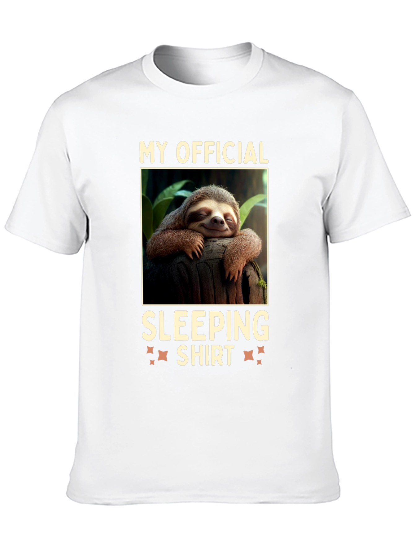 My Official Sleeping Shirt Sloth Tee