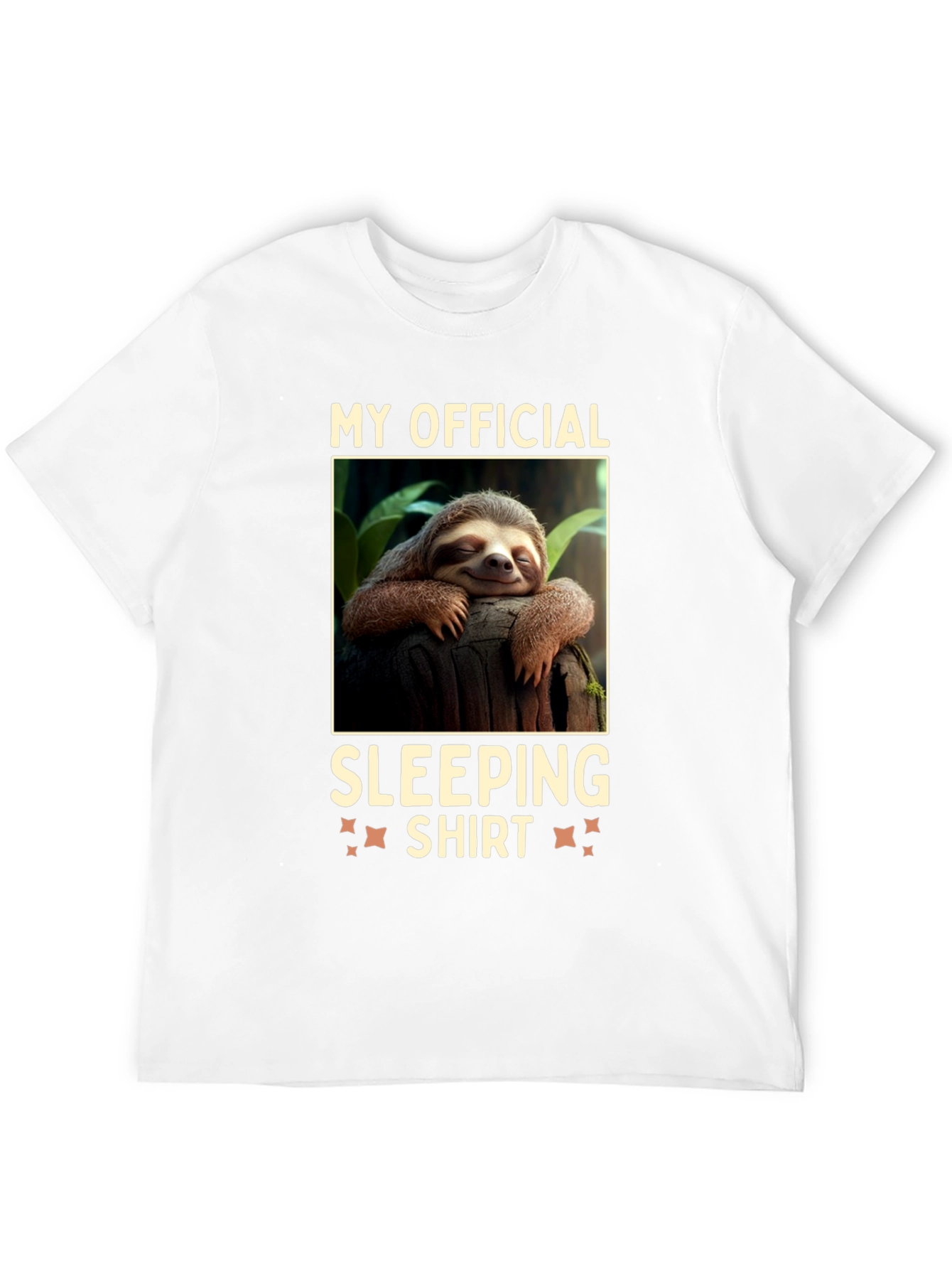 My Official Sleeping Shirt Sloth Tee