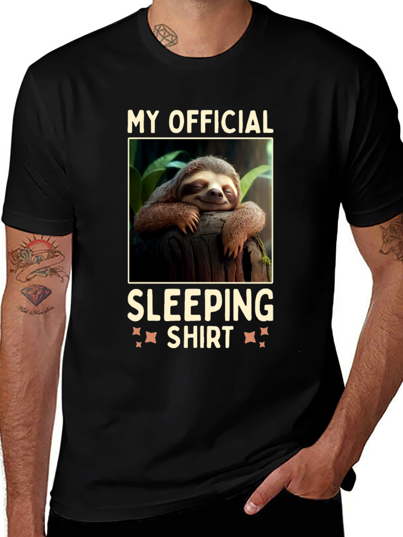 My Official Sleeping Shirt Sloth Tee