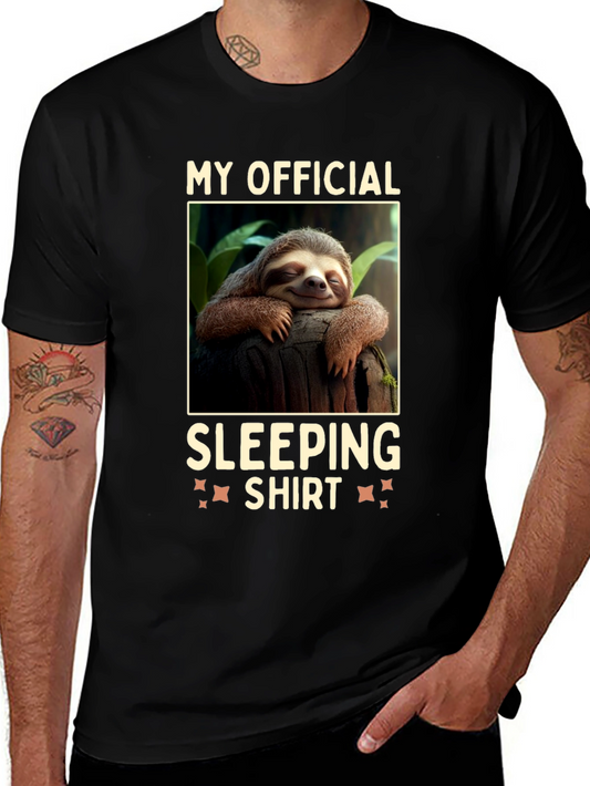 My Official Sleeping Shirt Sloth Tee