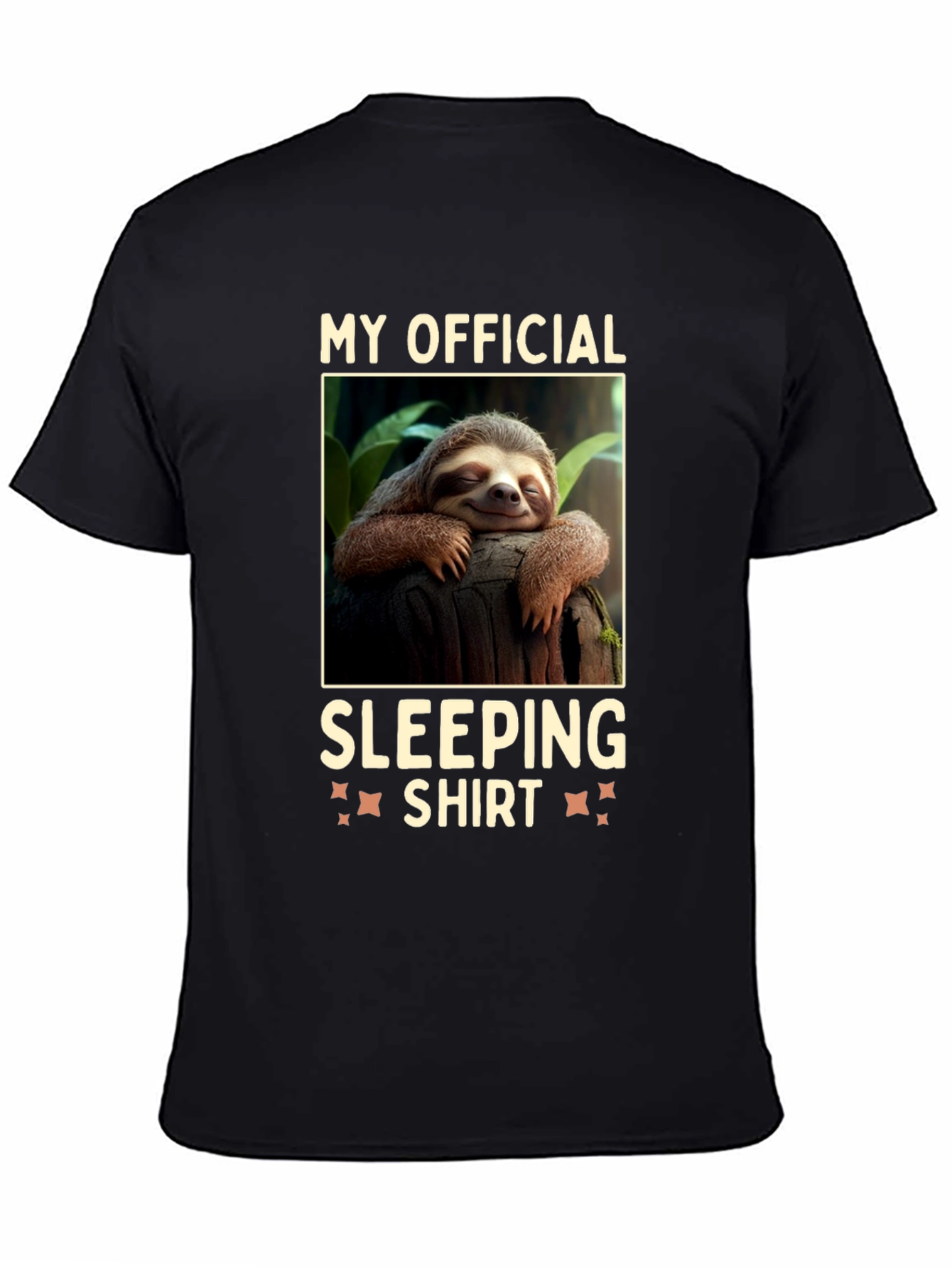 My Official Sleeping Shirt Sloth Tee