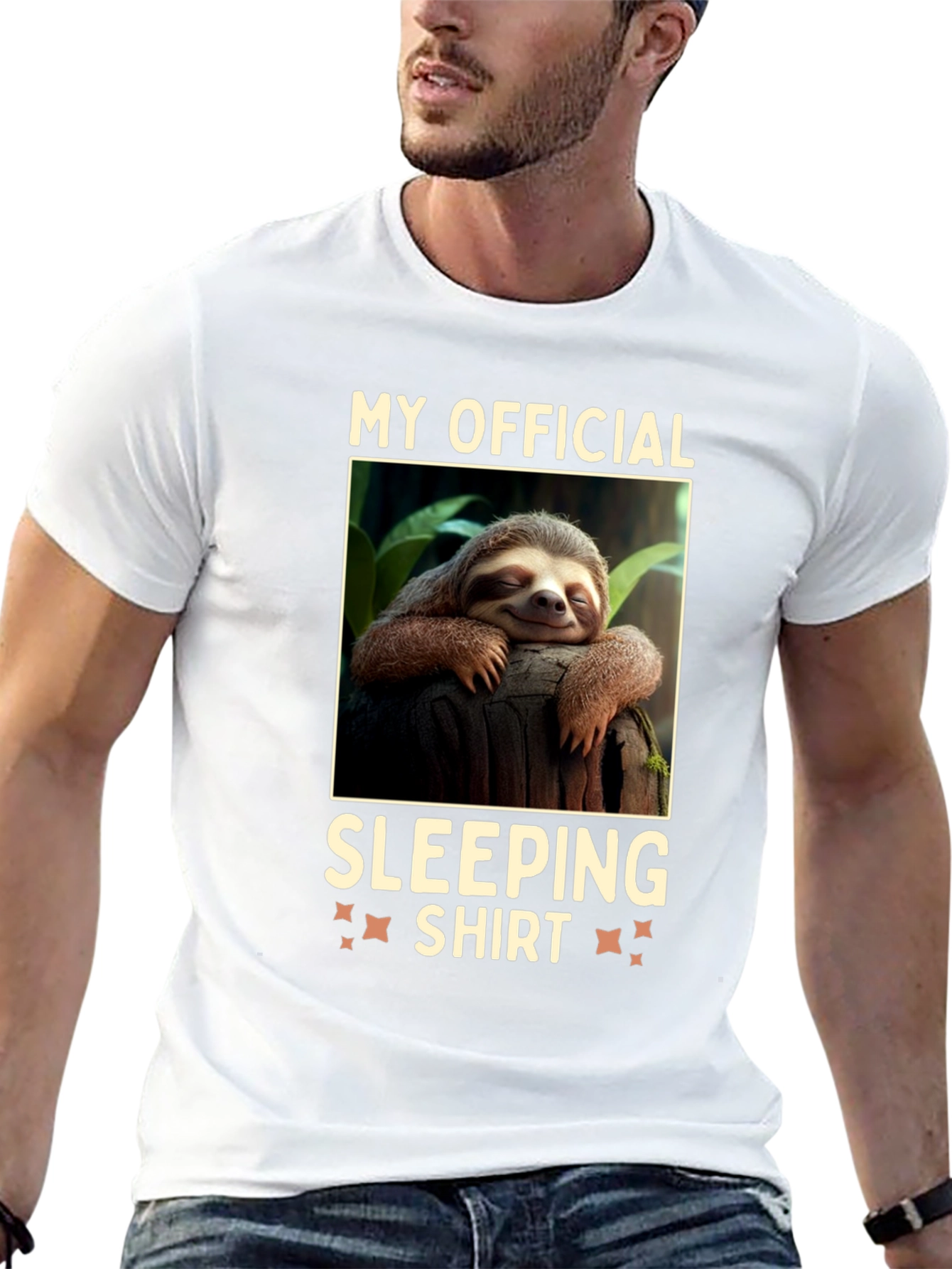 My Official Sleeping Shirt Sloth Tee