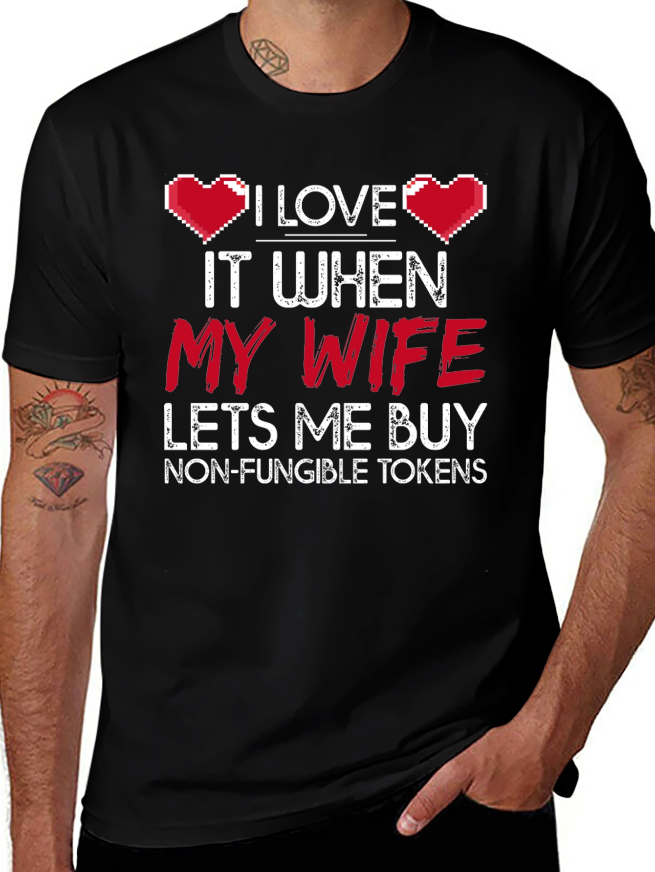 I Love My Wife NFT T-Shirt