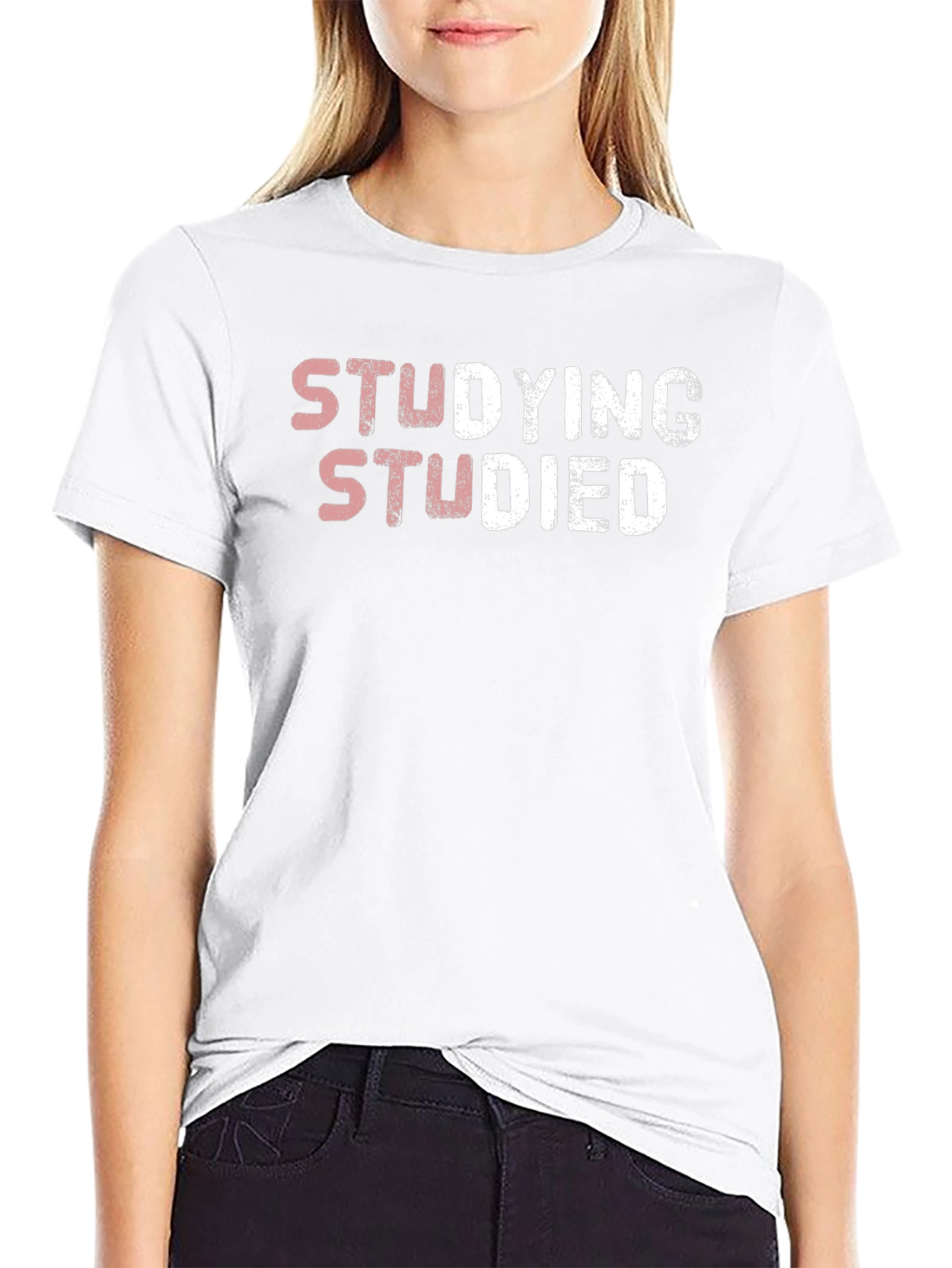 Studying Studied Funny Graphic T-Shirt