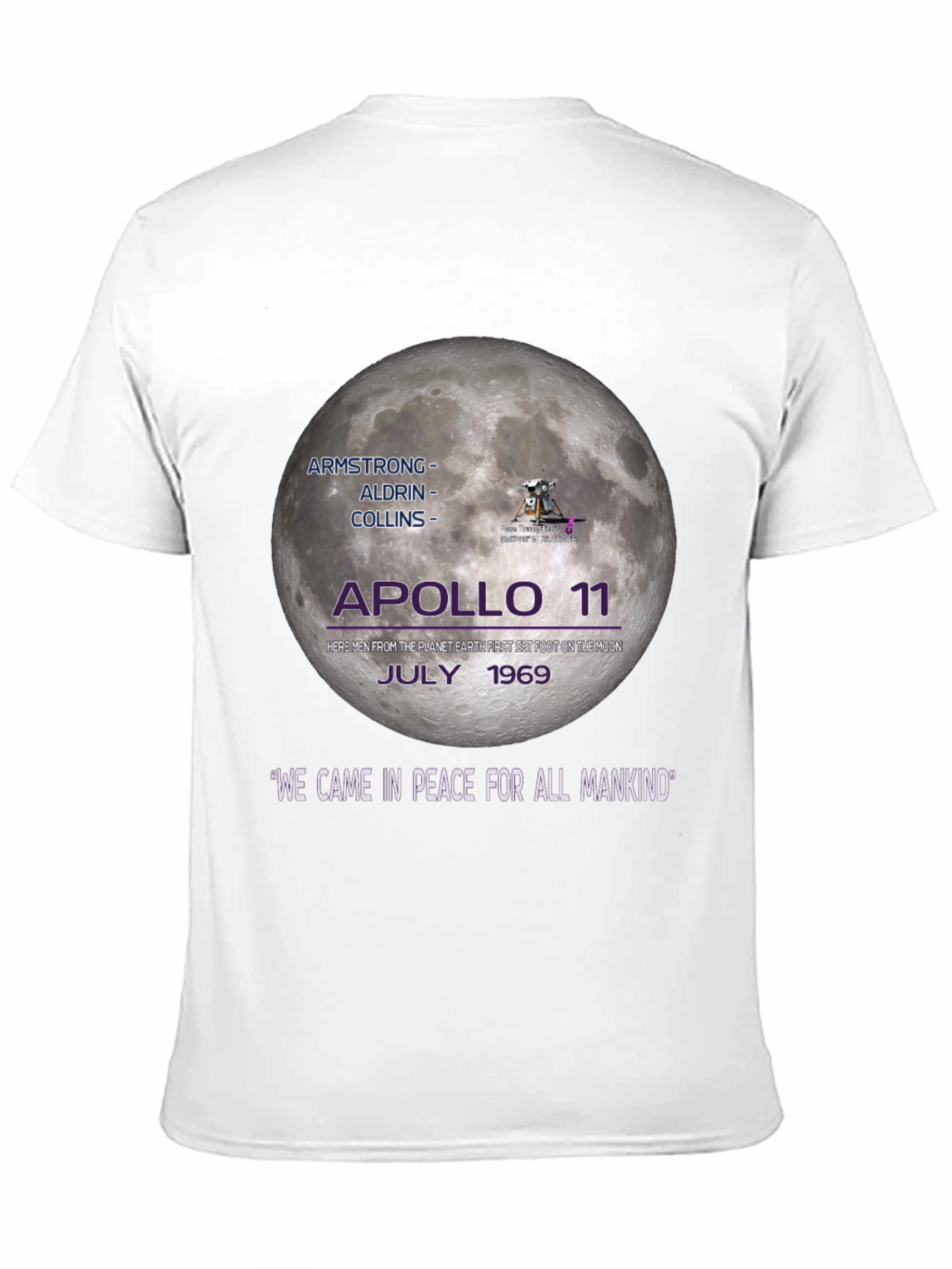 Apollo 11 Moon Landing Graphic T-Shirt