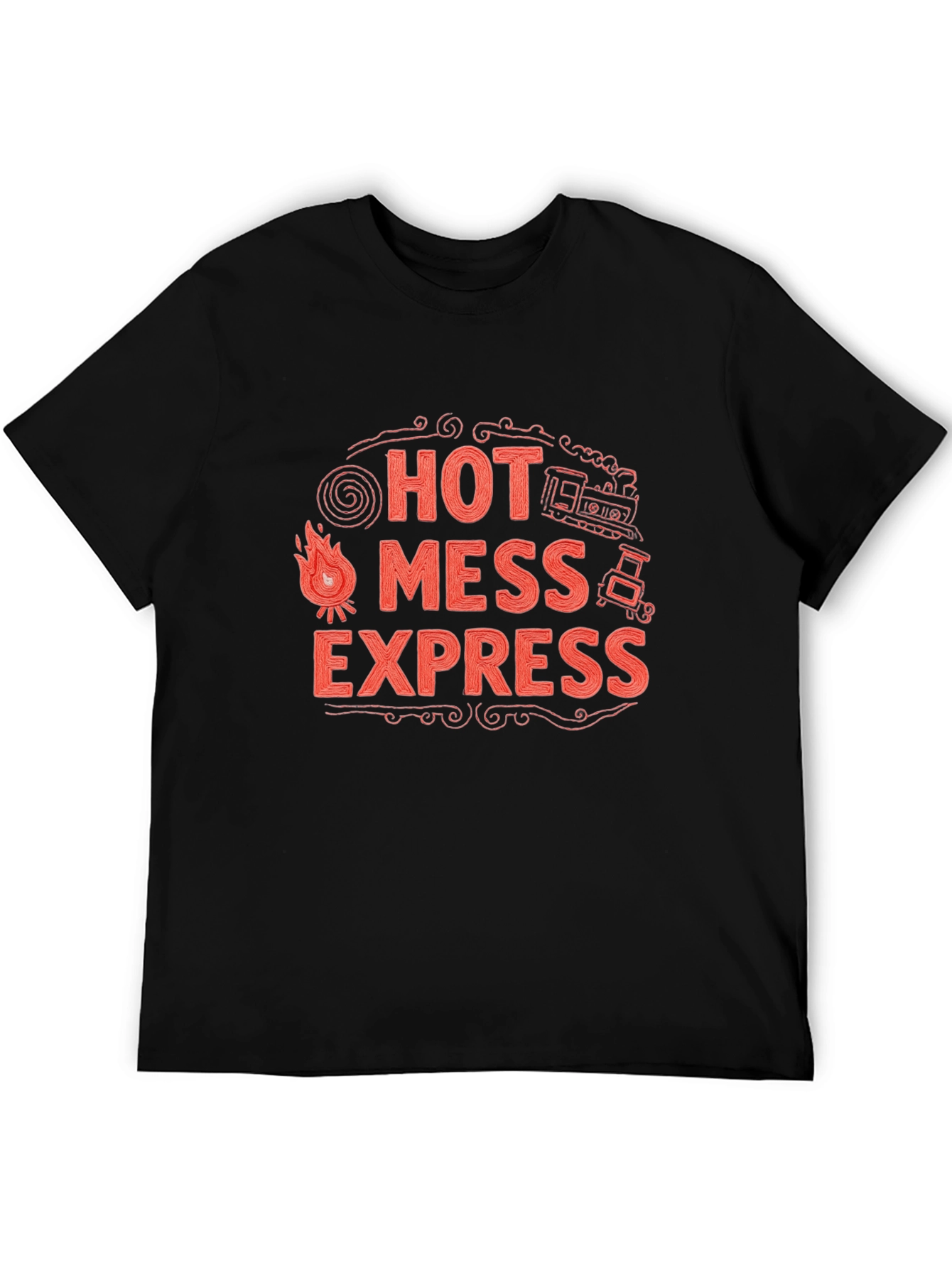 Hot Mess Express Graphic Tee - Novelty T-Shirt