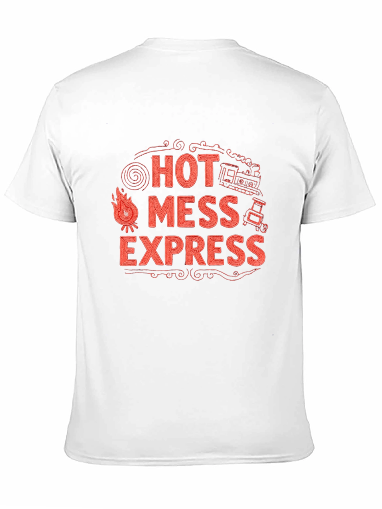 Hot Mess Express Graphic Tee - Novelty T-Shirt