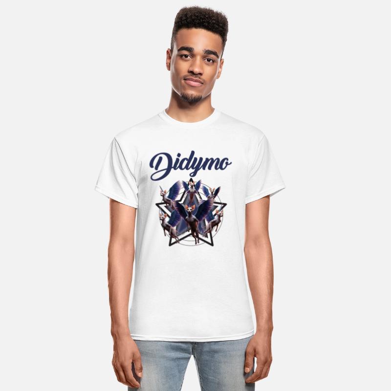 Feline Winged Mythical Creatures Design