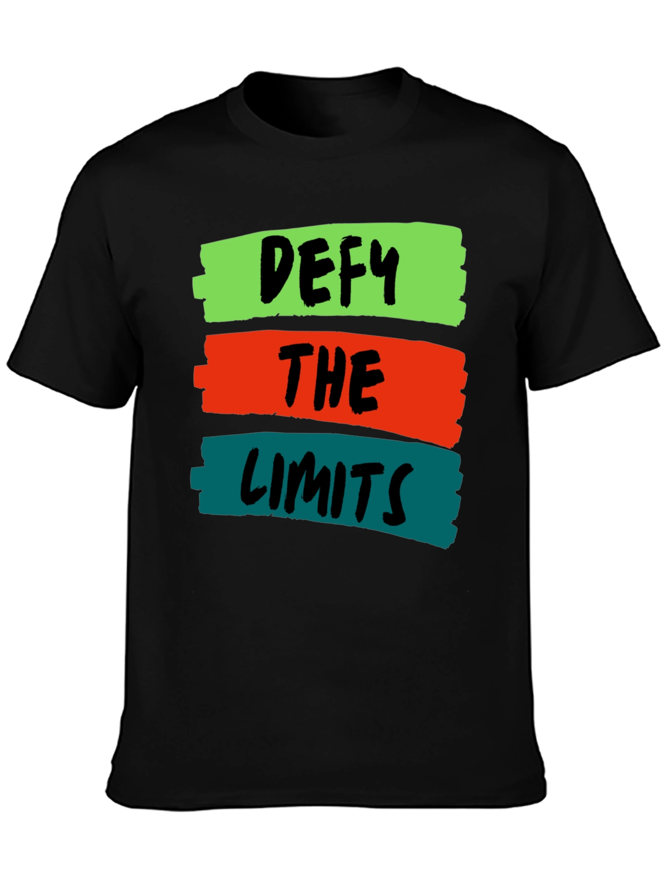 Defy the Limits Graphic Tee - Bold Statement Shirt