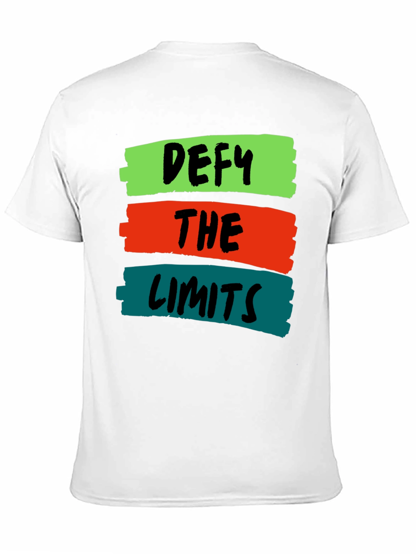 Defy the Limits Graphic Tee - Bold Statement Shirt