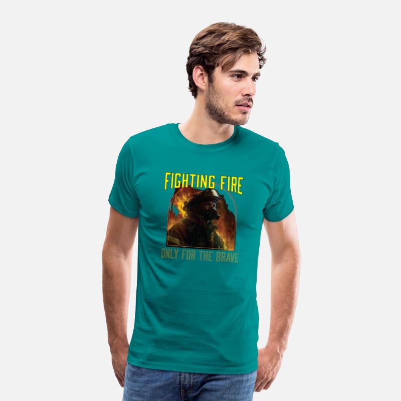 Fighting Fire Only For The Brave Fireman