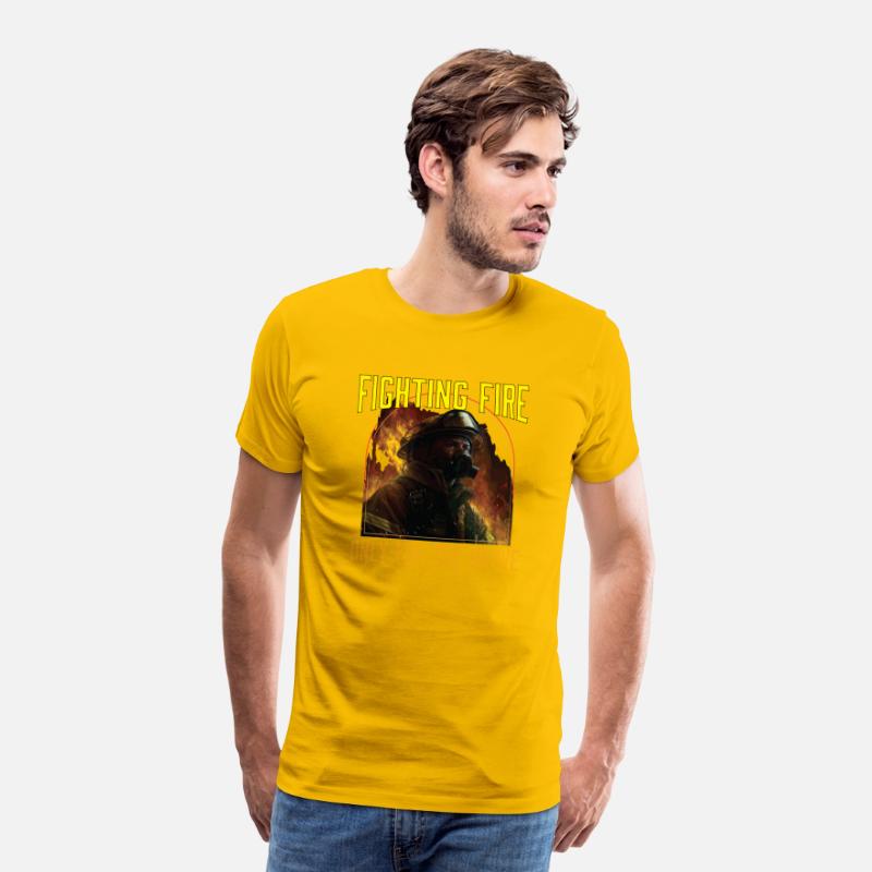 Fighting Fire Only For The Brave Fireman