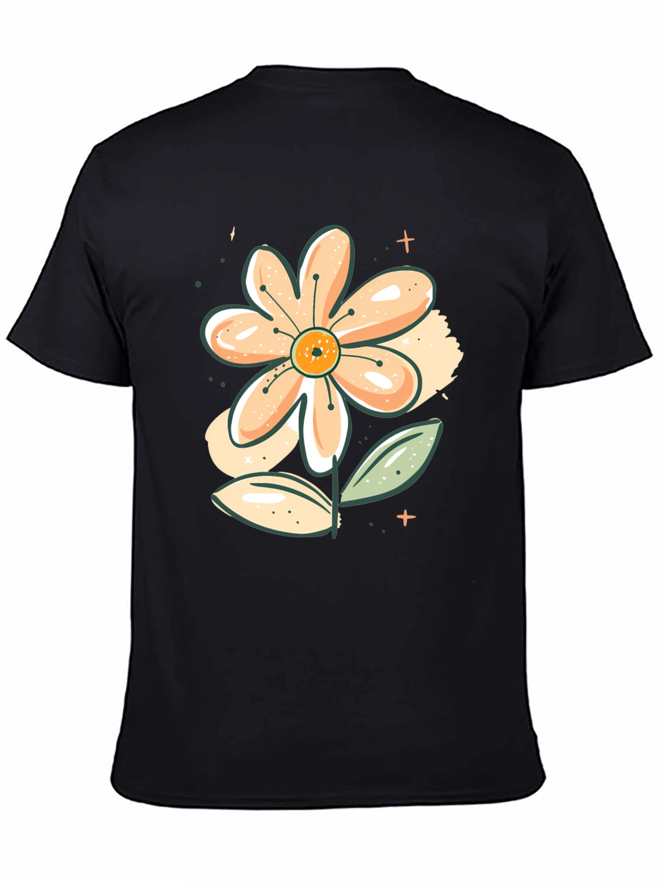 Floral Graphic Print T-Shirt - Stylish Casual Wear