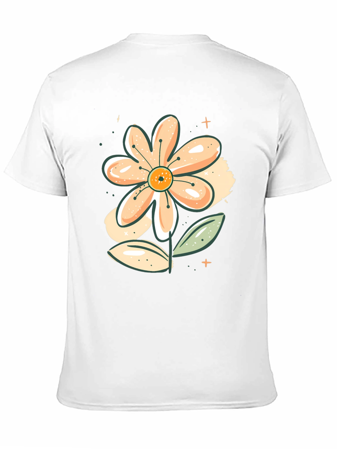 Floral Graphic Print T-Shirt - Stylish Casual Wear