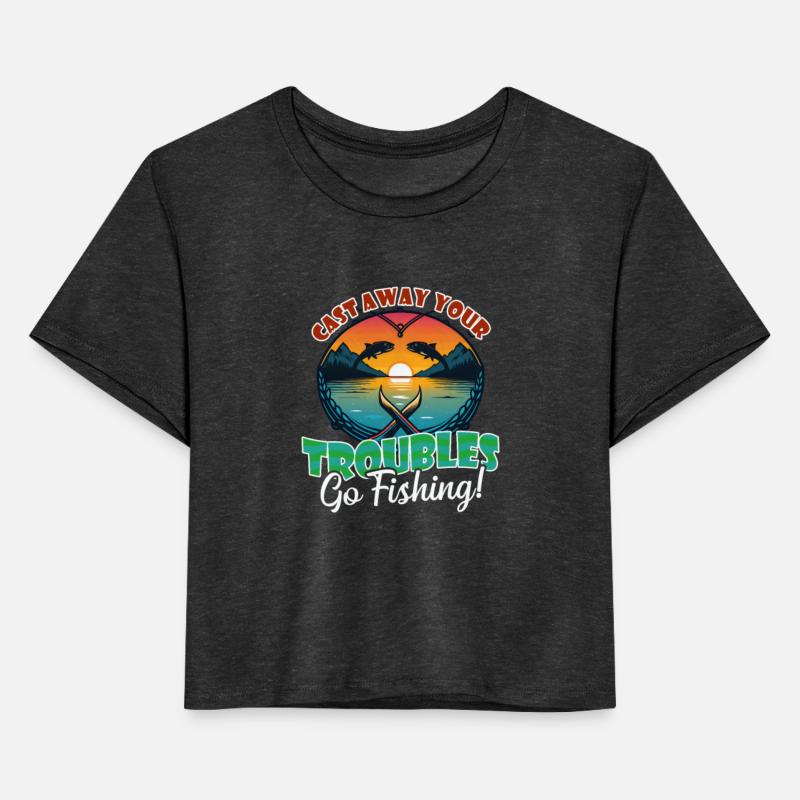 Fisher Fisherman Cast Away Troubles Sunset