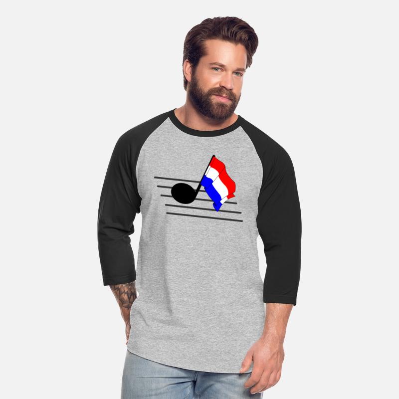 Flag music tone flag Netherlands