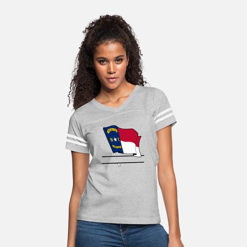 Flag North Carolina text banner