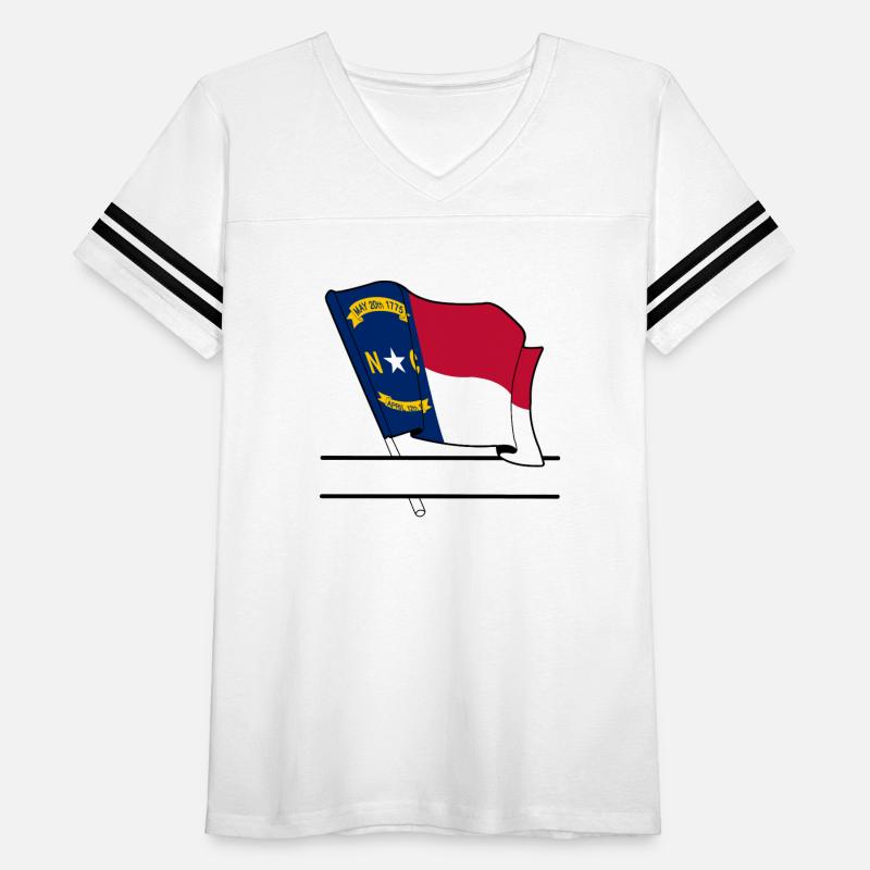 Flag North Carolina text banner