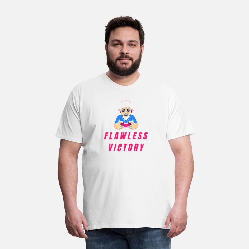 Flawless Victory – Clean & Modern Gamer Shirt