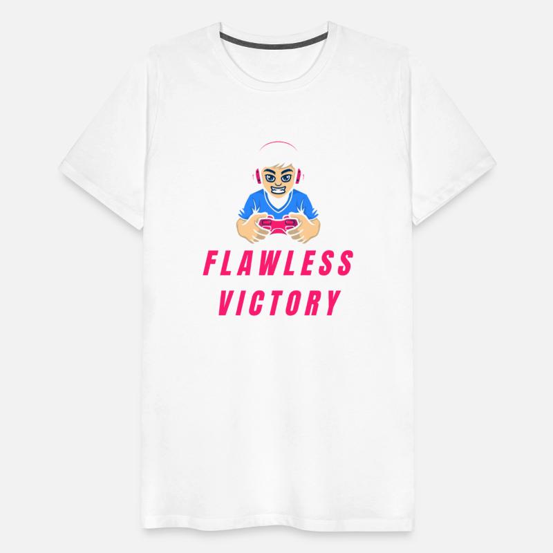 Flawless Victory – Clean & Modern Gamer Shirt